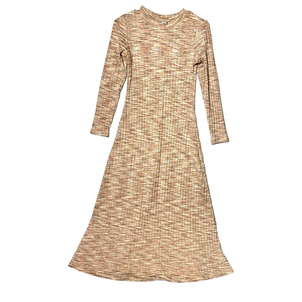 Old Navy Women's Maxi Dress - Beige and Brown